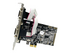 StarTech.com Native PCI express RS232 seriell-kortadapter med 4 portar och 16550 UART