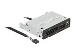Kortläsare - 3,5 tum (MS, MS PRO, MMC, MS Duo, xD, CF, microSD, microSDHC, microSDXC)