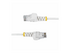StarTech.com 1m White Slim CAT6 Ethernet Cable, Snagless, 28AWG, LSZH