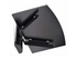 StarTech.com Floating Wall-Mounted AV Shelf, Adjustable Height Shelf For Under TV, Organize A/V Equipment On Black Tempered Glass Shelf hylla