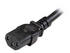 StarTech.com 1 m kraftig förlängningssladd, IEC 320 C13 till IEC 320 C20 svart förlängningssladd, 15 A 125 V, 14AWG, kraftig förlängare för strömkabel, IEC 320 C13 till IEC 320 C20 AC nätsladd