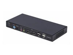 2-Port Dual-Monitor DP KVM Switch w/Video Matrix, 4K 60Hz