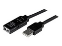 StarTech.com 10 m aktiv USB 2.0-förlängningskabel
