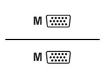 VGA-kabel - HD-15 (VGA) (hane) till HD-15 (VGA) (hane)