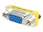 Kompakt VGA HD15 könbytare