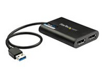 USB 3.0 till Dual DisplayPort-adapter