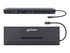 Manhattan USB-C Dock/Hub with Card Reader and MST, Ports (x9): Audio 3.5mm, DisplayPort, Ethernet, HDMI, USB-A (x3), USB-C and VGA, With Power Delivery (100W) to USB-C Port (Note add USB-C wall charger and USB-C cable needed),All Ports can be used at the same time