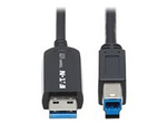 Tripp Lite Series USB 3.2 Gen 1 Plenum-Rated Fiber Active Optical Cable (AOC)