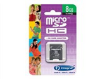 Flash-minneskort (adapter, microSDHC till SD inkluderad)