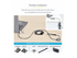 StarTech.com 10-Pack Dual-Access Laptop Lock, 6.5ft (2m) Keyed Alike and Combination Security Cable Lock for K-Slot Devices, Computer Anti-Theft Steel Cable