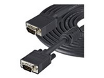 10m Coax High Resolution Monitor VGA Cable HD15 M/M