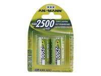 ANSMANN batteri - 2 x C