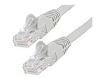 StarTech.com 3m LSZH CAT6 Ethernet Cable, 10 Gigabit Snagless RJ45 100W PoE Network Patch Cord with Strain Relief, CAT 6 10GbE UTP, Grey, Individually Tested/ETL, Low Smoke Zero Halogen