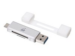 USB-C Duo Mobile Device Card Reader/Writer GFR3C12