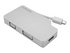 StarTech.com Aluminum Travel A/V Adapter: 3-in-1 Mini DisplayPort to VGA, DVI or HDMI