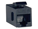 Tripp Lite Series Cat6 Straight Through Modular In-line Snap-in Coupler RJ45 F/F