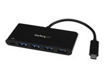 4-ports USB C-hubb med 4 USB Type-A-portar (USB 3.0 SuperSpeed 5 Gbps)