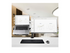 StarTech.com Monitor Arm with VESA Laptop Tray, For a Laptop (4.5kg / 9.9lb) and a Single Display up to 32" (8kg / 17.6lb), Black, Adjustable Desk Laptop Arm Mount, C-clamp/Grommet Mount