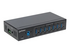 Manhattan USB-A 7-Port Hub Industrial, 7x USB-A Ports, 5 Gbps (USB 3.2 Gen1 aka USB 3.0), 20 kV ESD Protection, A/C, Bus and Terminal-Block Power Options, DIN Rail, Wall Mountable, Metal Housing, Screw-Lock Security, SuperSpeed USB, Black, Three Year Warranty, Box