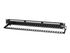 Eaton Tripp Lite Series 24-Port Cat6 Cat5 Patch Panel Feed Through Rackmount 568A/B RJ45 1URM TAA