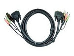 2L-7D03U - Video/USB/ljud-kabel