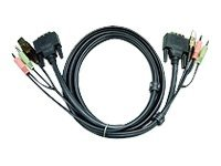 ATEN 2L-7D03U - video/USB/ljud-kabel