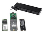 USB-C 10 Gbps till M.2 NVMe eller M.2 SATA SSD-inneslutning