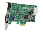 PCI Express RS232 seriell kortadapter med 1 port