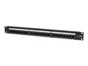 Eaton Tripp Lite Series 24-Port Cat6 Cat5 Patch Panel Rackmount 110 Punch Down RJ45 Ethernet 1URM