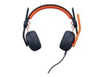 Zone Learn Wired On-Ear Headset for Learners, 3.5mm AUX