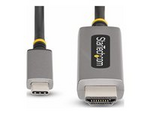 10ft (3m) USB-C to HDMI Adapter Cable, 8K 60Hz, 4K 144Hz, HDR10, USB Type-C to HDMI 2.1 Video Converter Cable, USB-C DP Alt Mode/USB4/Thunderbolt 3/4 Compatible