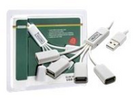 DIGITUS DA-70216 Slim Spider USB Hub