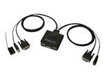 IOGEAR 2-Port USB DVI Cable KVM Switch GCS922U
