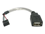 StarTech.com 15 cm USB 2.0-kabel