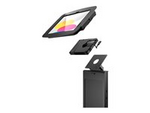 IPad 10th-11th (A16) Gen Space Enclosure Brandable Floor Stand Plus Hub Black