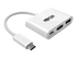 Eaton Tripp Lite Series USB C to HDMI Multiport Video Adapter Converter 1080p w/ USB-A Hub & USB-C PD Charging, Thunderbolt 3 CompatibleUSB Type C to HDMI, USB-C to HDMI, USB Type-C to HDMI