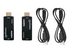 Manhattan 1080p@60Hz Compact HDMI over Ethernet Extender Kit, Extends Distances of Signal up to 60m with a Single Cat6 Ethernet Cable, Transmitter and Receiver included, Power over Cable, Ultra Slim Design, Three Year Warranty, Black