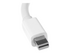 A/V-reseadapter: 2-i-1 Mini DisplayPort till HDMI eller VGA-konverterare
