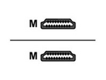 HDMI-kabel - HDMI hane till HDMI hane
