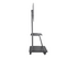 Manhattan TV & Monitor Mount, Trolley Stand, 1 screen, Screen Sizes: 37-100", Black, VESA 200x200 to 800x600mm, Max 150kg, LFD, Lifetime Warranty vagn