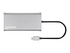 Manhattan USB-C Dock/Hub with Card Reader and MST, Ports (x10): Ethernet, 4K HDMI (X3), USB-A (x3) and USB-C (x2), With Power Delivery (100W) to 1x USB-C Port (USB-C wall charger/ cable needed)