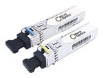SFP-sändar/mottagarmodul (mini-GBIC) (likvärdigt med: Ubiquiti UF-SM-1G-S)