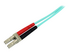 StarTech.com 10m (30ft) LC/UPC to LC/UPC OM3 Multimode Fiber Optic Cable, Full Duplex 50/125Âµm Zipcord Fiber Cable, 100G Networks, LOMMF/VCSEL, <0.3dB Low Insertion Loss