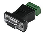 RS422 RS485 Seriell DB9 till uttagsplintsadapter