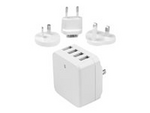 4-Port Travel USB Wall Charger