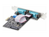 StarTech.com 2-Port Serial PCIe Card, Dual-Port PCI Express to RS232/RS422/RS485 (DB9) Serial Card, Low-Profile Brackets Incl., 16C1050 UART, TAA-Compliant, Windows/Linux, TAA Compliant