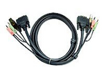 2L-7D02U - Video/USB/ljud-kabel