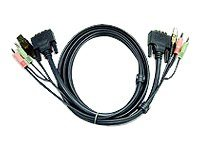 ATEN 2L-7D02U - video/USB/ljud-kabel