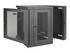 Eaton Tripp Lite Series 12U Wall Mount Rack Enclosure Server Cabinet Swinging Hinged Door Deep