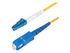 StarTech.com 5m (16.4ft) LC to SC (UPC) OS2 Single Mode Fiber Cable